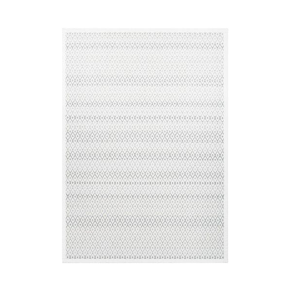 Balts rakstains divpusējs paklājs Narma Tsirgu, 250 x 80 cm-image-2