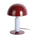 Bordo/gaiši zila metāla galda lampa (augstums 30 cm) Firenze round – Leitmotiv