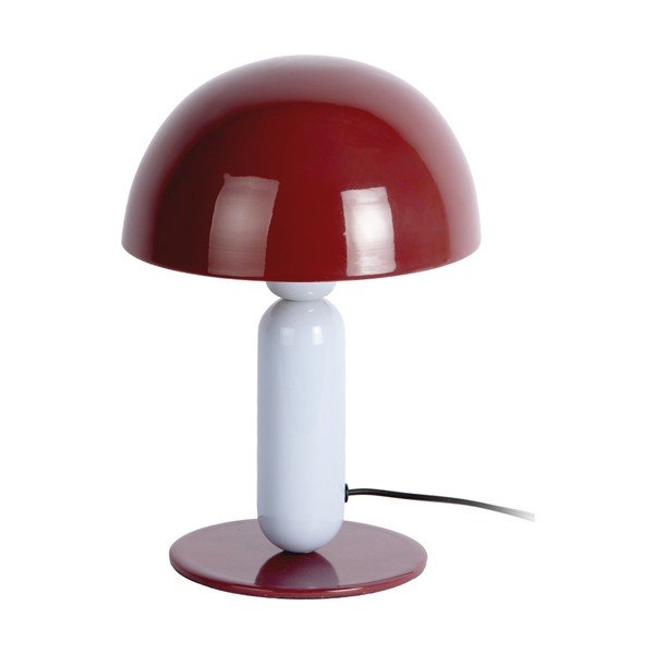 Bordo/gaiši zila metāla galda lampa (augstums 30 cm) Firenze round – Leitmotiv
