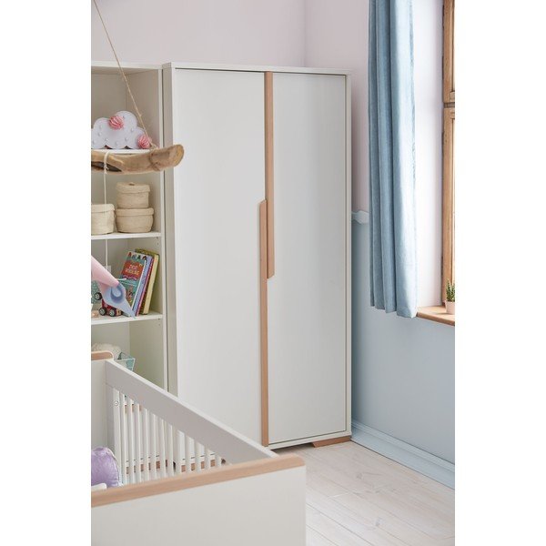 Balts bērnu skapis Pinio Snap, 98 x 195 cm-image-1