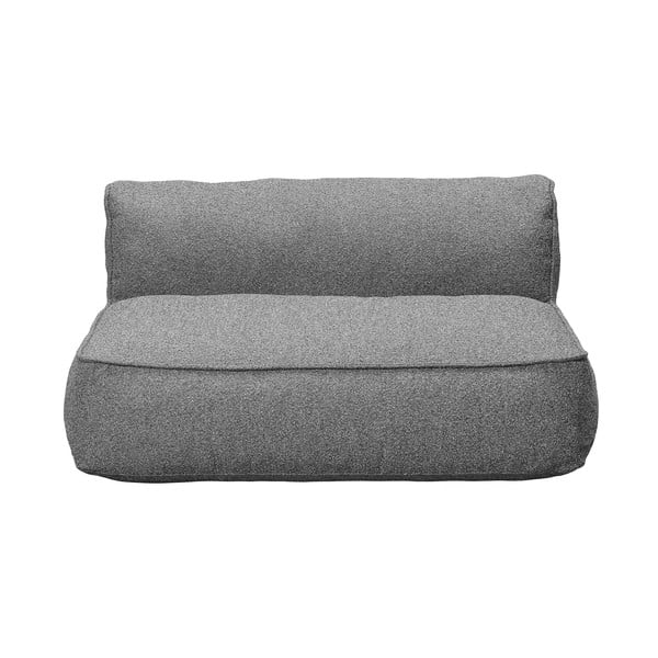 Pelēks modulārais dārza dīvāns (vidējā moduļa) Grow – Blomus