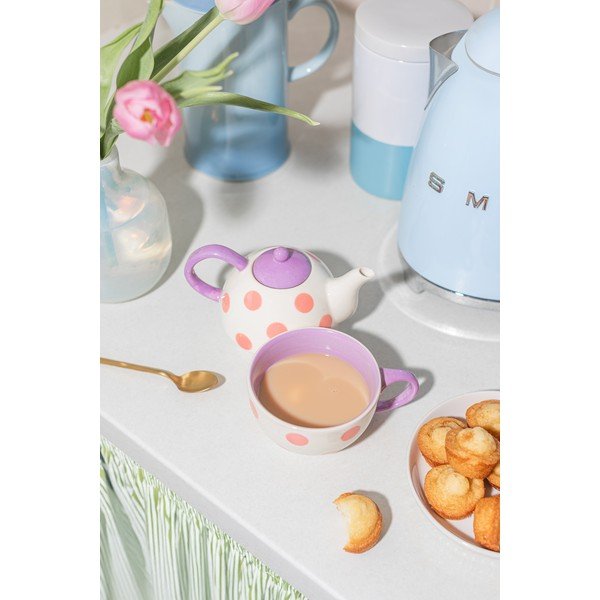 Porcelāna tējas piederumu komplekts Surprise Cat – Sass & Belle-image-1