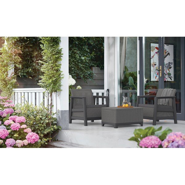 Plastmasas dārza kafijas galdiņš 52x75 cm Scandi – Keter-image-1