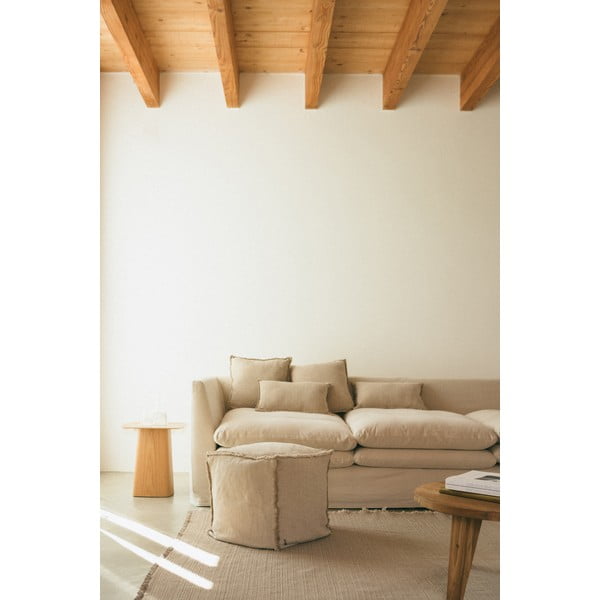 Krēmkrāsas sēžammaiss Handloom – Lorena Canals-image-1