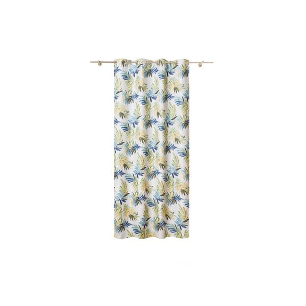 Dzeltens/zaļš aizkars 140x255 cm Malibu – Mendola Fabrics