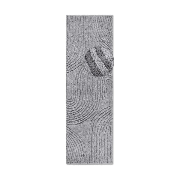 Pelēks celiņa paklājs 80x240 cm Pigment Light Grey – Elle Decoration