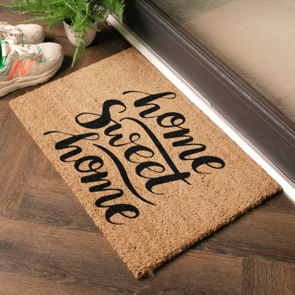 Kokosšķiedras kājslauķis 40x60 cm Home Sweet Home – Artsy Doormats-image-1