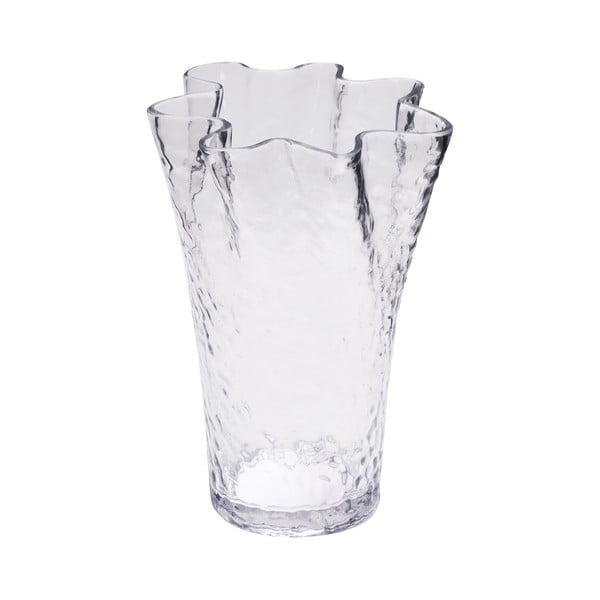 Stikla vāze (augstums 30 cm) Ruffle – Hübsch