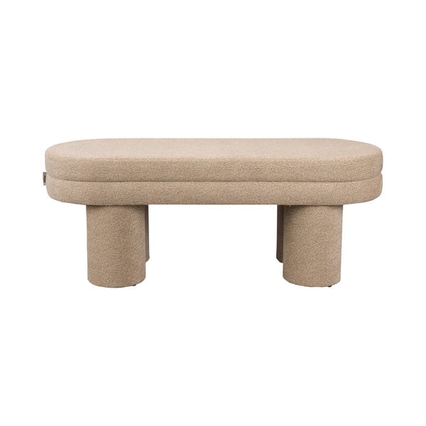 Bēšs sols no buklē auduma Fern – Dutchbone