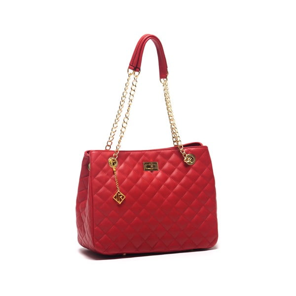 Ādas rokassoma Isabella Rhea 2055 Rosso-image-1