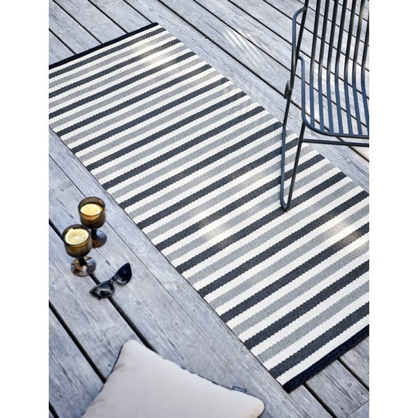 Pelēks/bēšs iekštelpu un āra celiņa paklājs 70x240 cm Teo Warm Grey – Pappelina-image-3