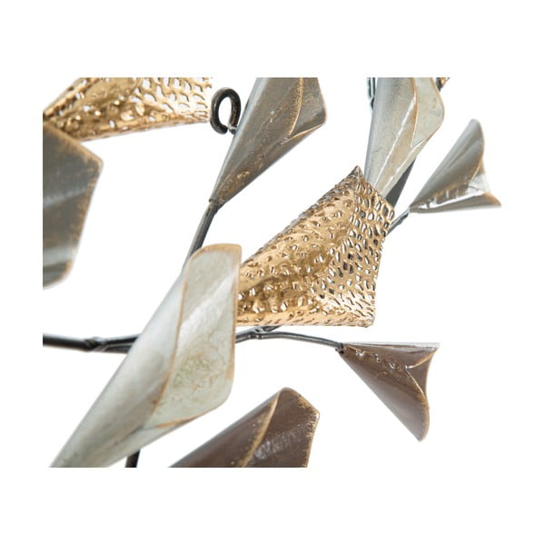 Balts/brūns sienas dekors Mauro Ferretti Ramo, platums 46 cm-image-2