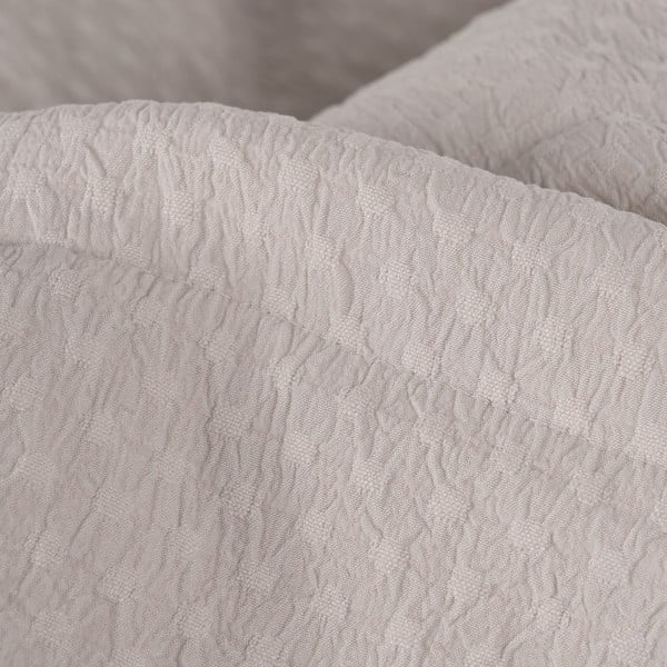 Bēšs stepēts gultas pārklājs 240x260 cm – Ixia-image-2