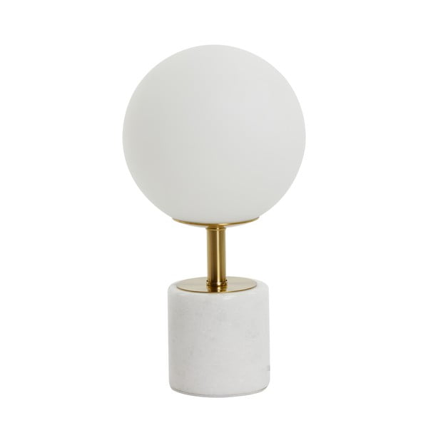 Balta galda lampa (augstums 35 cm) Medina – Light & Living-image-3