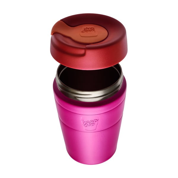 Rozā termokrūze 454 ml  Helix Thermal Afterglow L – KeepCup-image-2