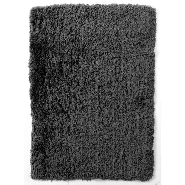 Tumši pelēks ar rokām darināts paklājs Think Rugs Polar PL Charcoal, 120 x 170 cm
