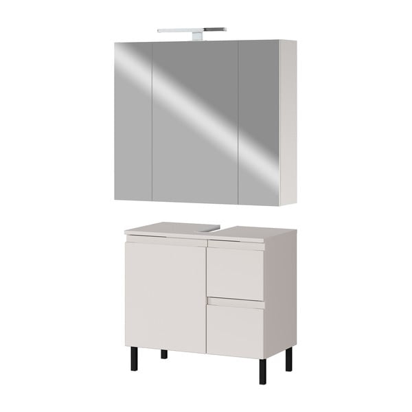 Krēmkrāsas vannasistabas komplekts Salinas – Germania