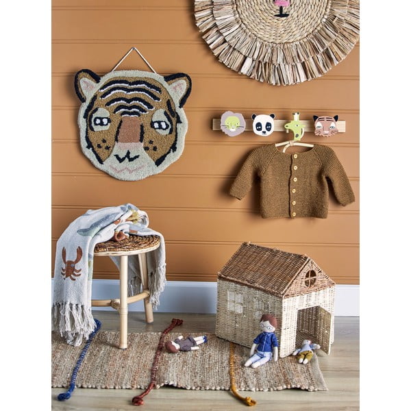 Bērnu sienas pakaramais no priedes koka Sade – Bloomingville Mini-image-1