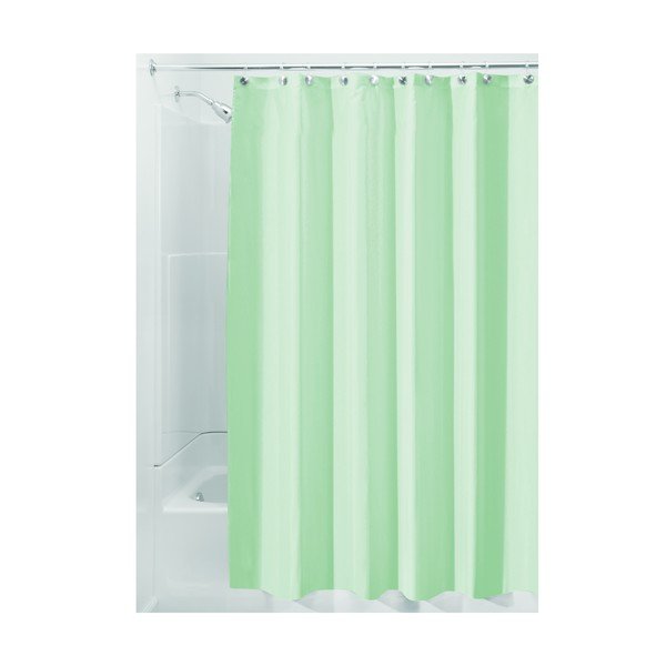 Zaļš dušas aizkars iDesign, 183 x 183 cm-image-2