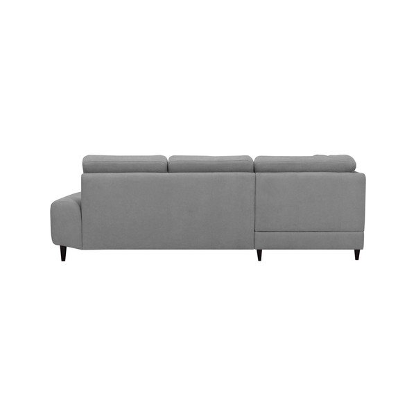 Gaiši pelēks stūra dīvāns ar uzglabāšanas vietu Windsor & Co Sofas, labais stūris Beta-image-2