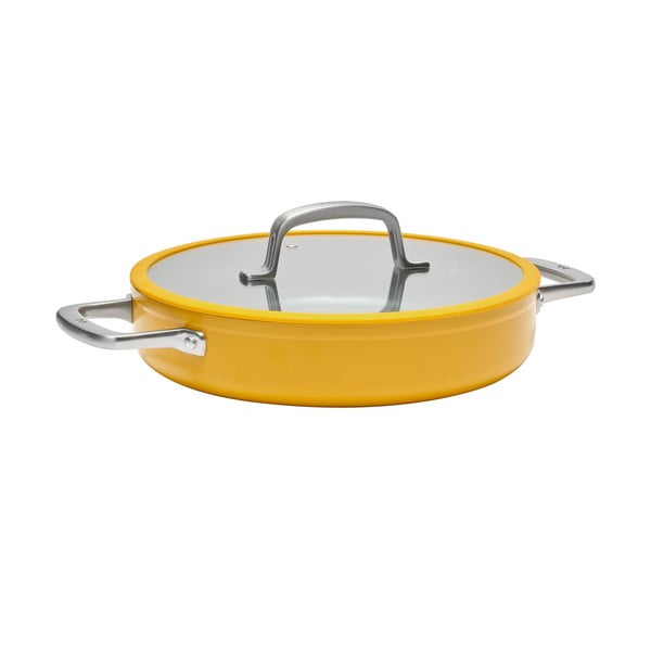 Panna ar vāku/ar keramikas pārklājumu ø 28 cm tegame Meda 3.0 – FABINI