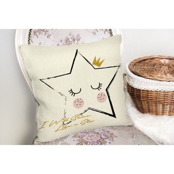 Bērnu spilvendrāna Modern Star - Minimalist Cushion Covers-image-2