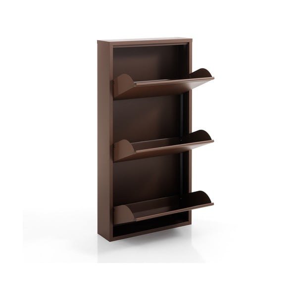 Brūns sienas apavu plaukts Tomasucci Sandy, augstums 103 cm-image-2