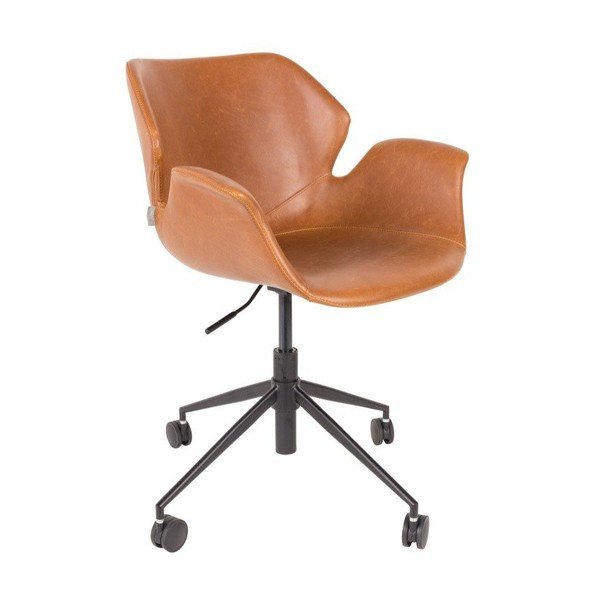 Brūns biroja krēsls Zuiver Office Chair Nikki
