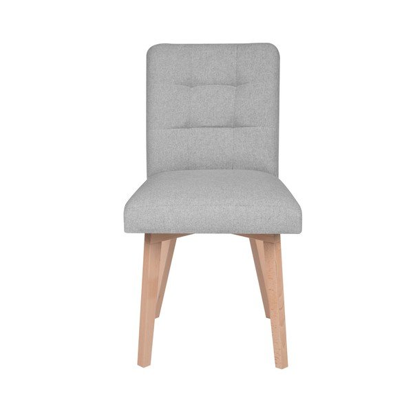 Gaiši pelēks ēdamistabas krēsls Mazzini Sofas Tulip