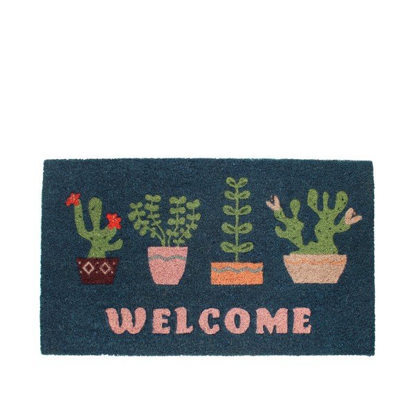 Kokosšķiedras kājslauķis 73x43 cm Welcome Plants – Rex London