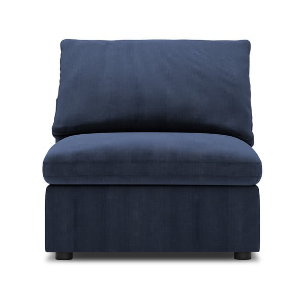 Tumši zila modulārā dīvāna vidusdaļa Windsor & Co Sofas Galaxy