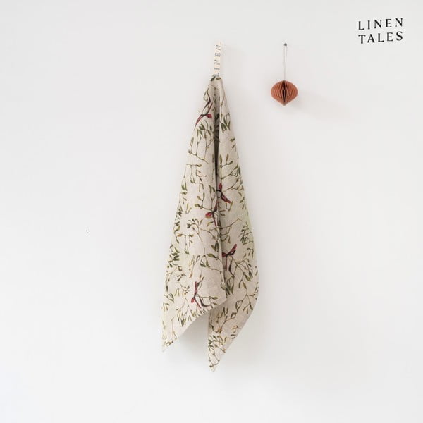 Lina trauku dvielis ar Ziemassvētku motīvu 45x65 cm – Linen Tales