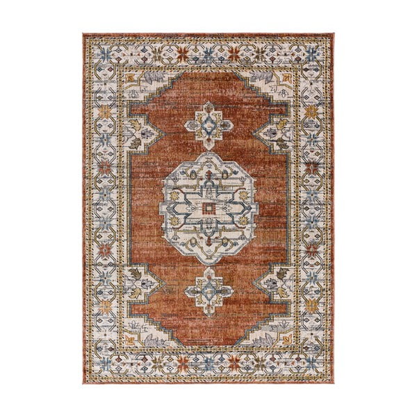 Oranžs/bēšs paklājs 200x136 cm Truva – Universal