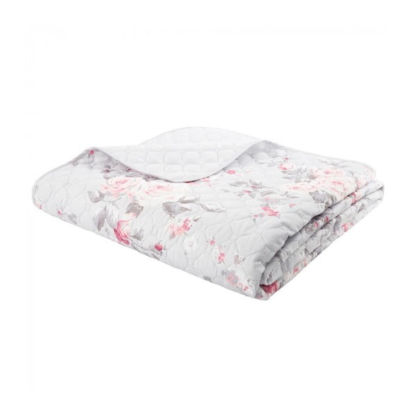 Pelēks gultas pārklājs Catherine Lansfield Canterbury Rose, 240 x 260 cm-image-1