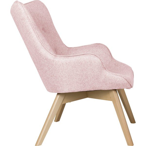 Gaiši rozā atpūtas krēsls Niko – Ropez-image-3