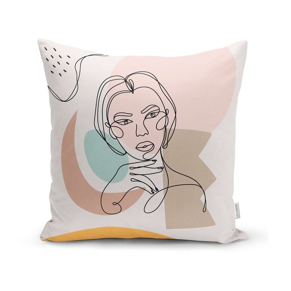 3 dekoratīvo spilvendrānu komplekts Minimalist Cushion Covers Minimalist Line, 45 x 45 cm-image-4