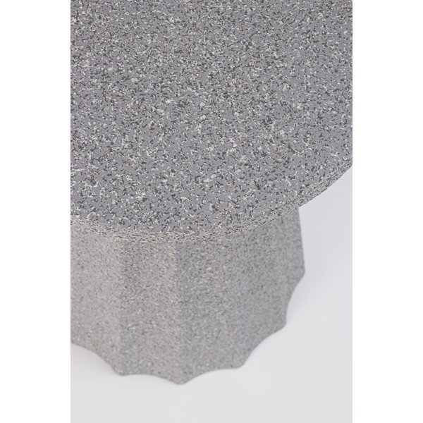 Pelēks tērauda apaļš žurnālgaldiņš ø 30 cm Adelya – Yes Everyday-image-2