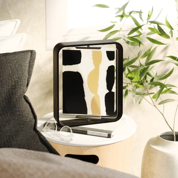 Melns koka stāvošs foto rāmis 26x31,5 cm Bellwood – Umbra-image-3