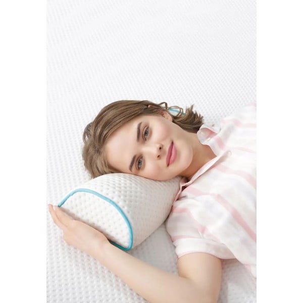 Ergonomiskais spilvens ar atmiņas putu pildījumu 18x42 cm – Mila Home-image-3