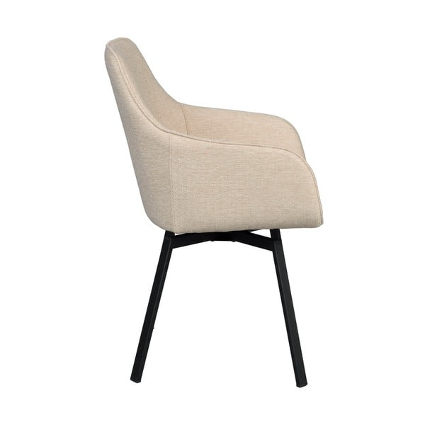 Bēši polsterēti ēdamistabas krēsli (2 gab.) Alison – Rowico-image-3