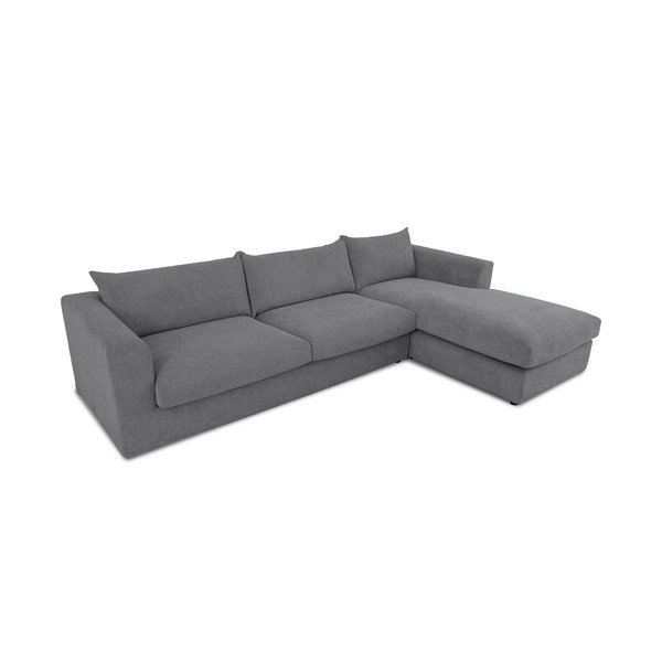 Tumši pelēks stūra dīvāns (ar labo stūri) Asgard – Scandic-image-3