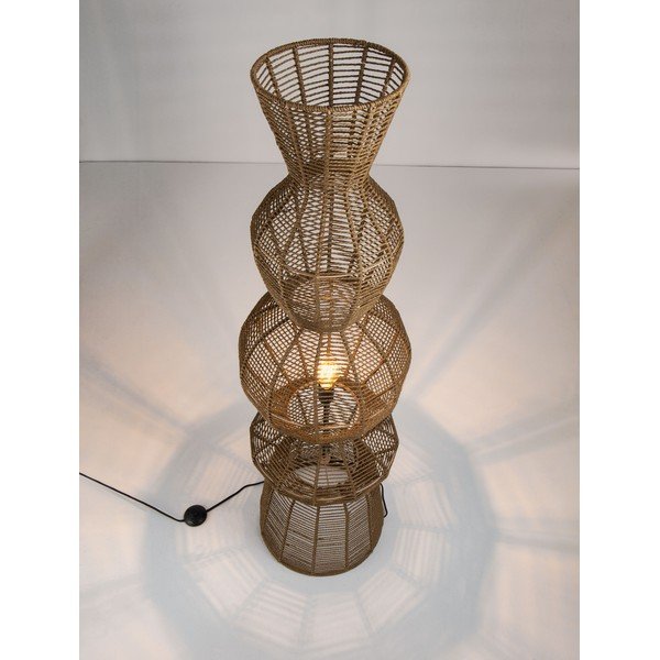 Dabīga toņa no virves stāvlampa (augstums 136 cm) Breena – Nova Luce-image-1
