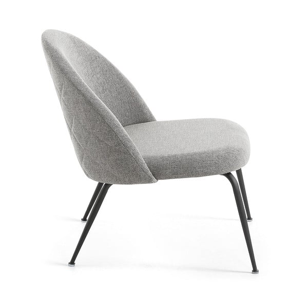 Pelēks atpūtas krēsls Kave Home Mystere-image-2