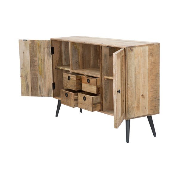 Kumode no mango koka Mauro Ferretti Belgrado, platums 130 cm-image-4