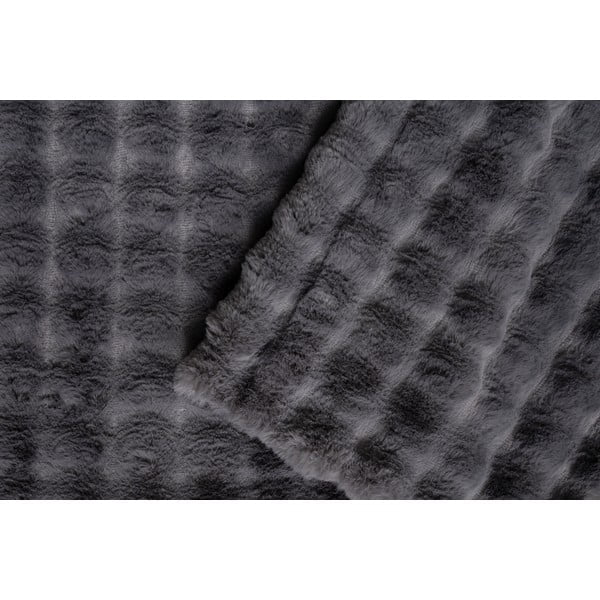 Antracīta pelēks mazgājams paklājs 160x250 cm Puffy Bubble – Oyo Concept-image-2