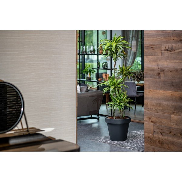 Plastmasas puķu pods ø 29 cm Metro Twist – Gardenico-image-1