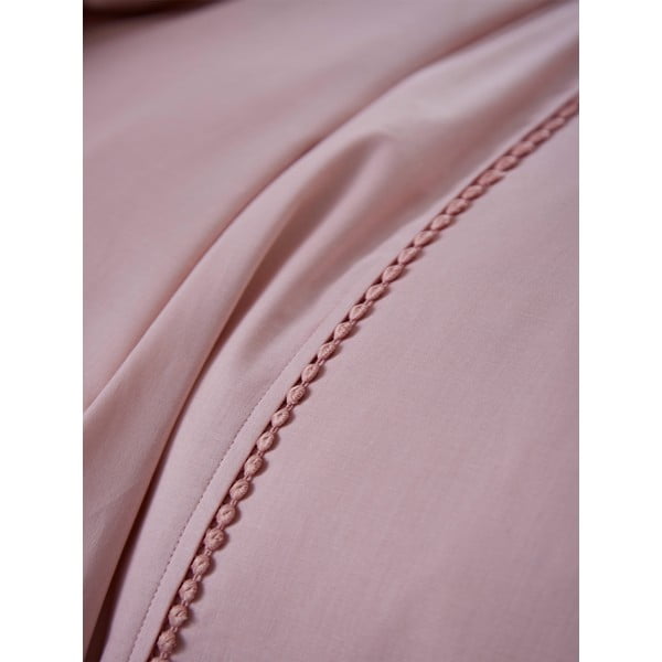 Rozā gultasveļa Catherine Lansfield Pom Pom, 200 x 200 cm-image-3