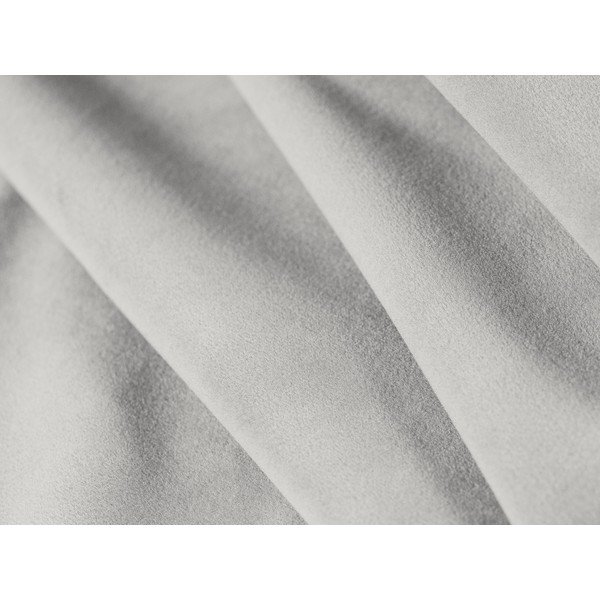 Gaiši pelēks samta stūra dīvāns (ar kreiso stūri/ar zvilni) Kate – Micadoni -image-4