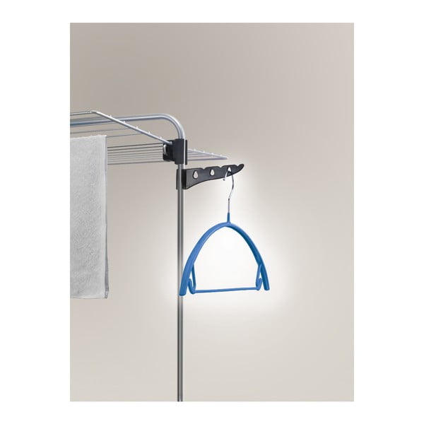 Pelēks/sudraba krāsas veļas žāvētājs 22 m Thunder – Metaltex-image-2