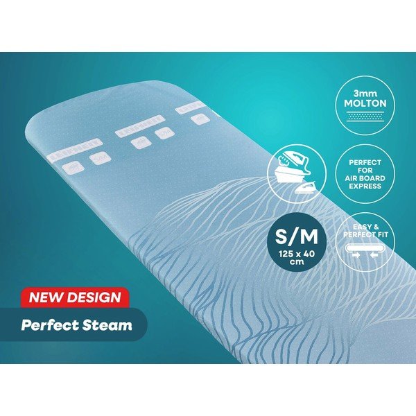 Gludināmā dēļa pārvalks 125x40 cm Perfect Steam S/M – LEIFHEIT-image-3